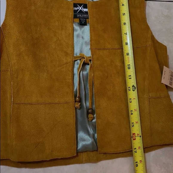 Vintage 70’s Style WILSONs Suede Skirt & Vest Set NWT EXCELLENT Condition US M - Picture 9 of 11